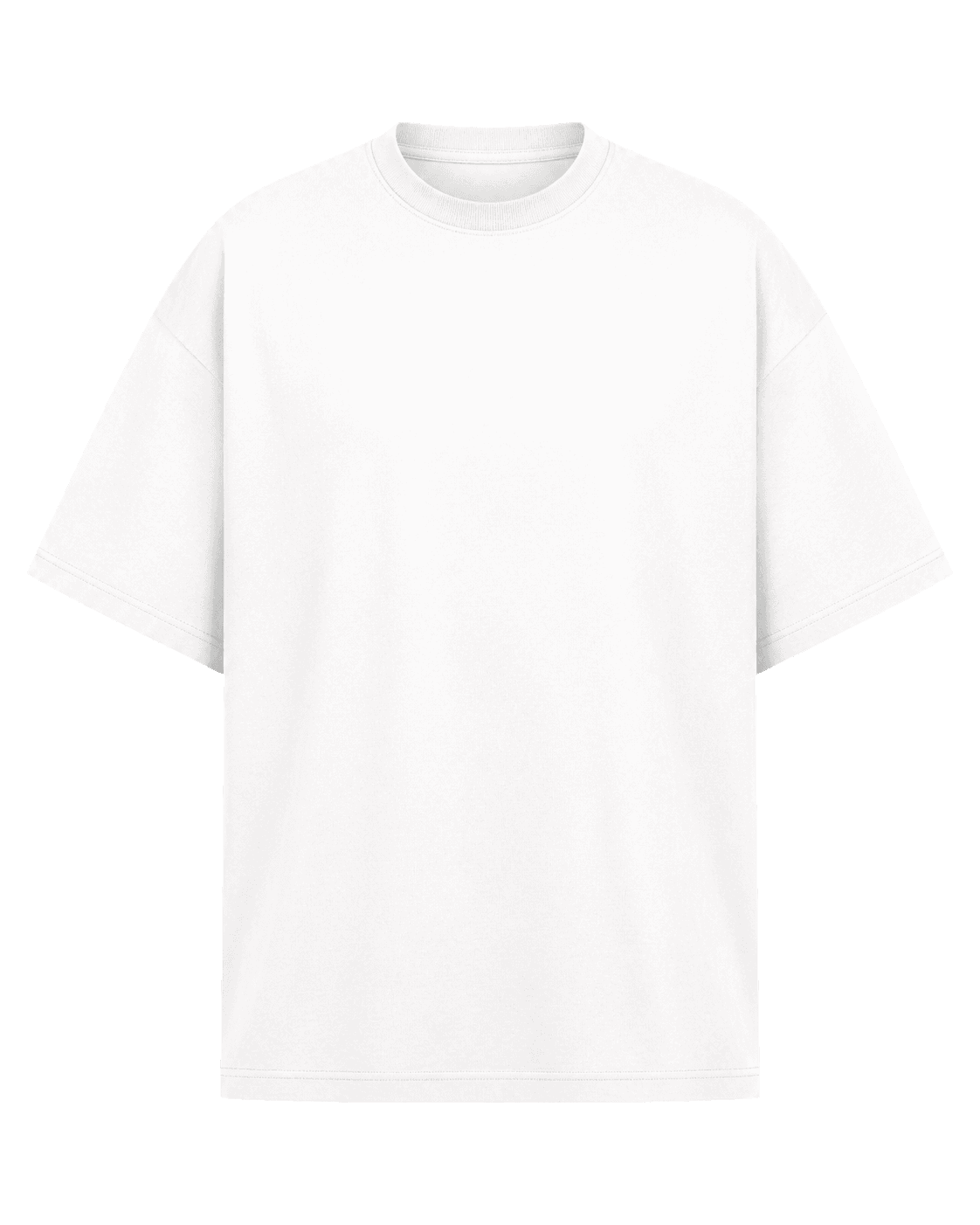 White customizable T-shirt
